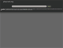 Tablet Screenshot of playrust.org